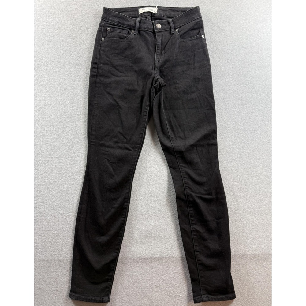 Gap Skinny Jeans Womens 27 Black 1969 Curvy True Skinny Mid Rise Stretch